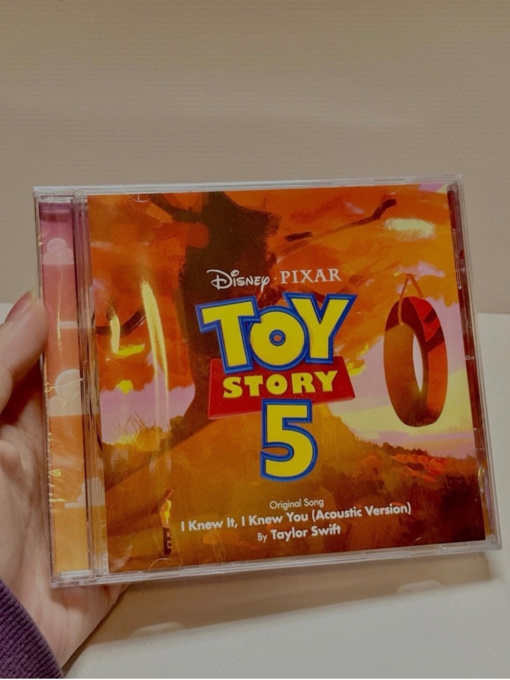 Taylor Swift Toy Story 5 I Knew It, I Knew You (Acoustic Version) CD Single 2026